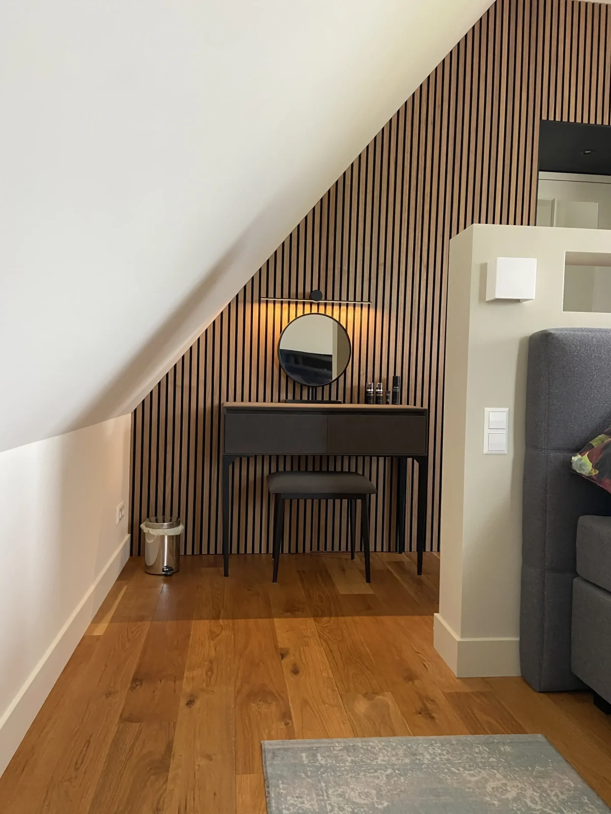 Interieuradvies - Master bed/bathroom in the attic
